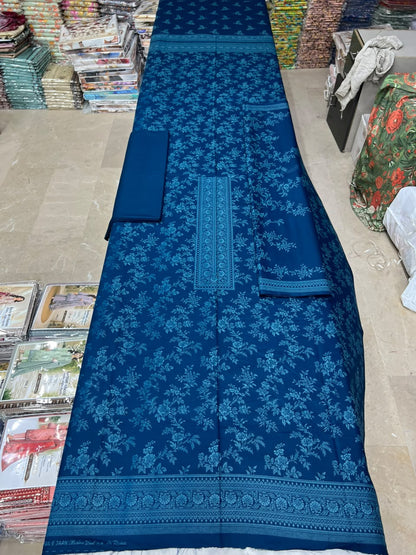 GUL-E-JAAN MARINA WOOL PRINTED 3PC