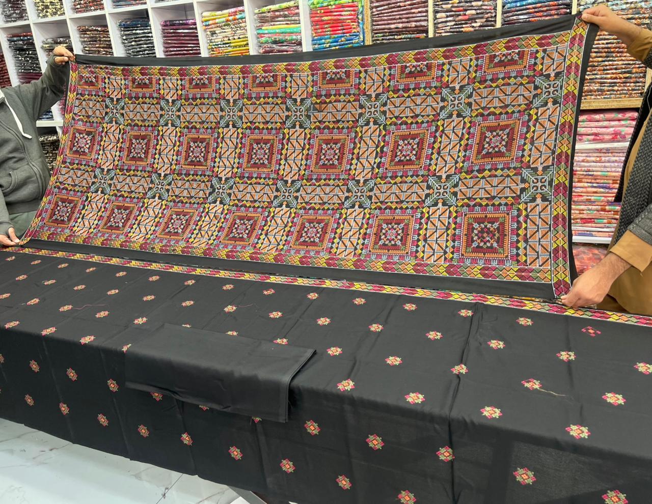 Bareeze With Embroidered Karandi Shawl – Winter Luxury Edit