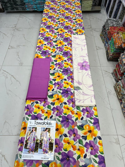 Tawakkal Bana Dora Viscose 3PC