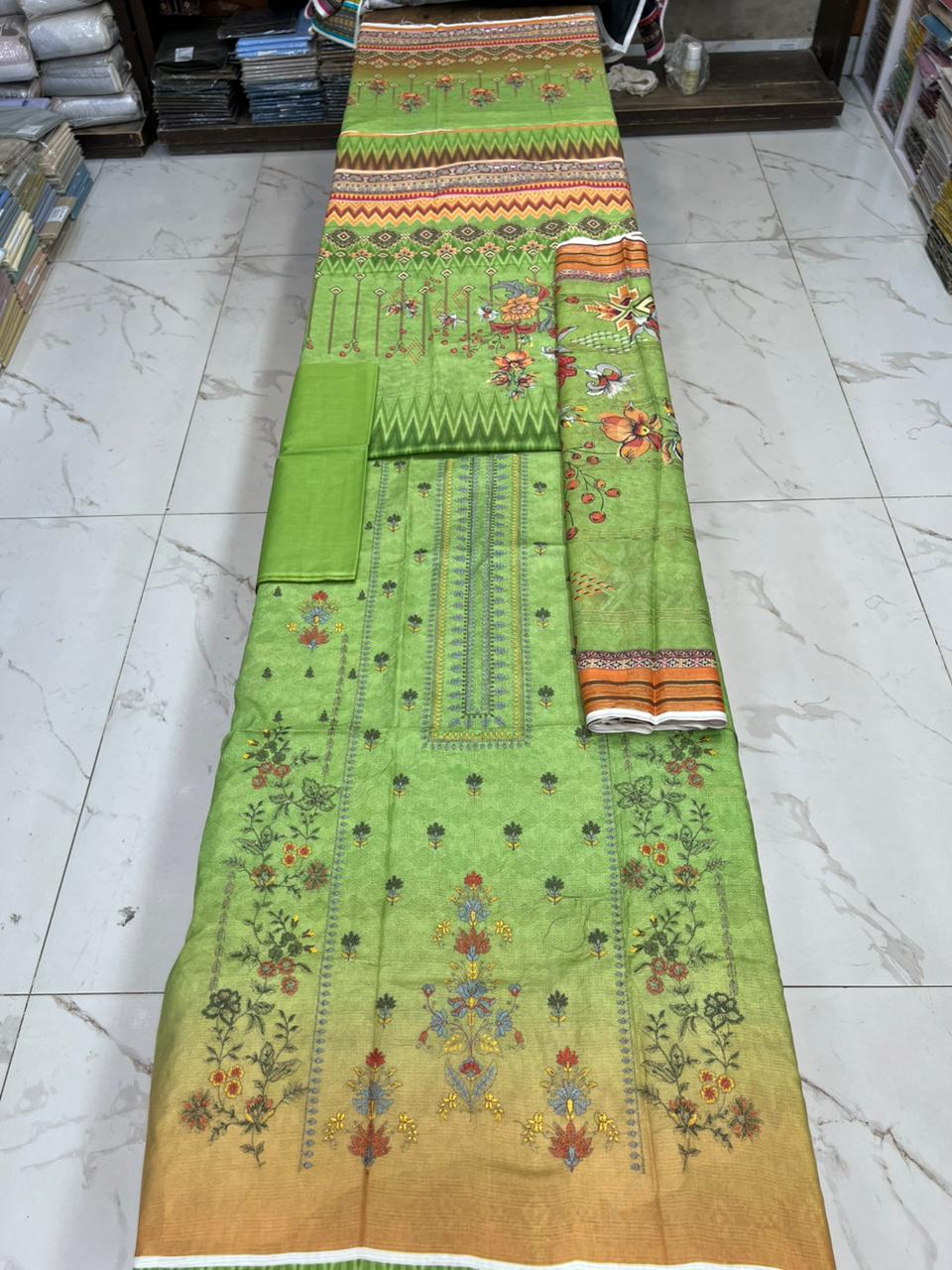 Safa Marwa Original Lawn 3-PC Embroidered Collectio