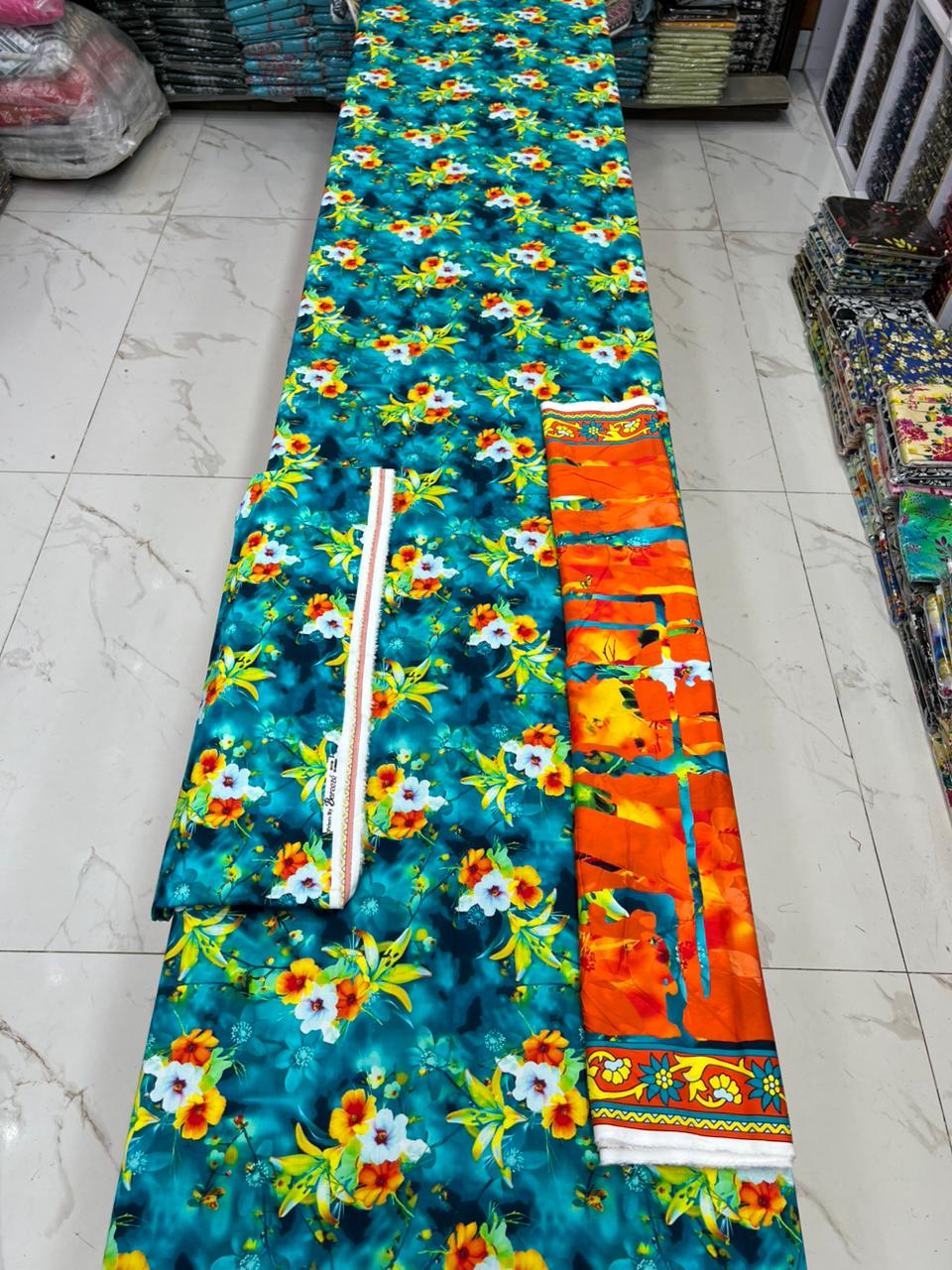 Bareeze Printed Cotton 3PC