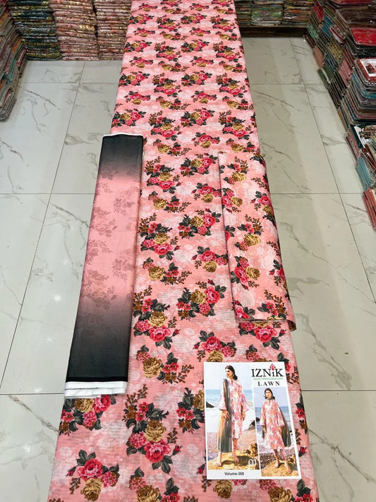 IZNIK BANA DORA LAWN 3PC