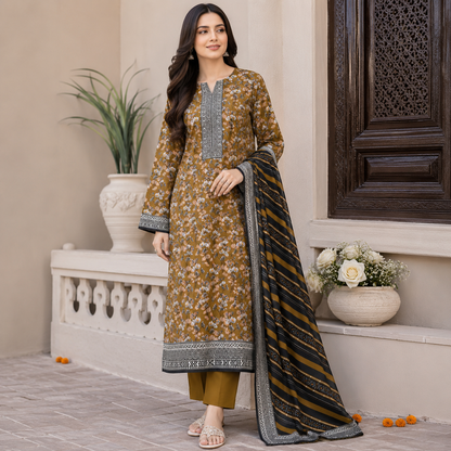Resham Chamki Lawn 3PC Unstitched – Summer Special