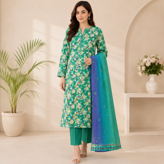 Almirah Original Bana Dora Lawn 3PC