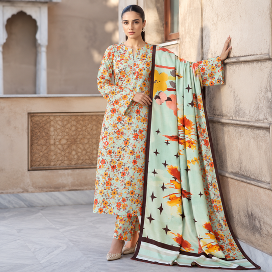 Branded Classic Khaddar 3PC