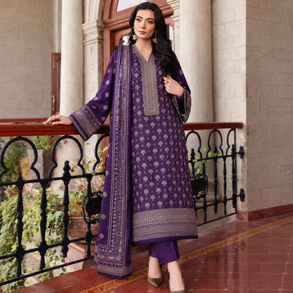 GUL-E-JAAN MARINA WOOL PRINTED 3PC