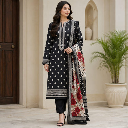 Noor Premium Lawn 3PC