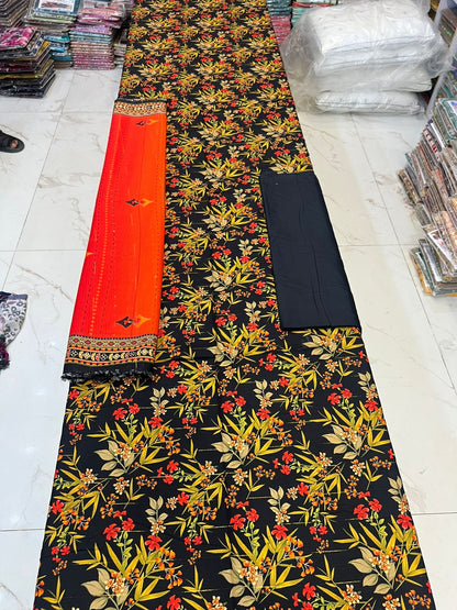 Bana Dora Tarkashi Linen