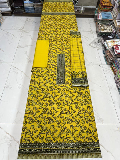 Dastaan 3Pc printed lawn