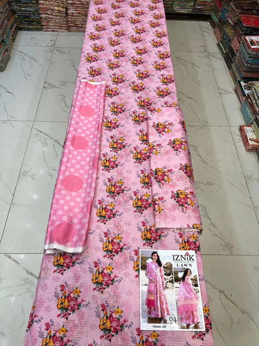 IZNIK BANA DORA LAWN 3PC