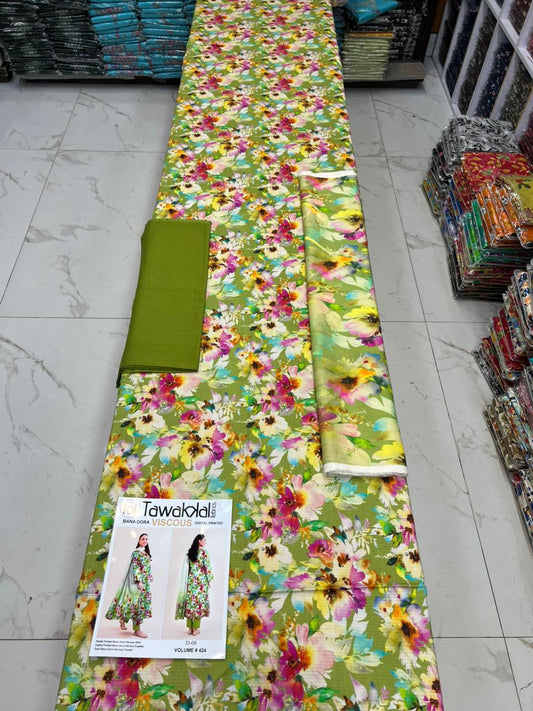 Tawakkal Bana Dora Viscose 3PC