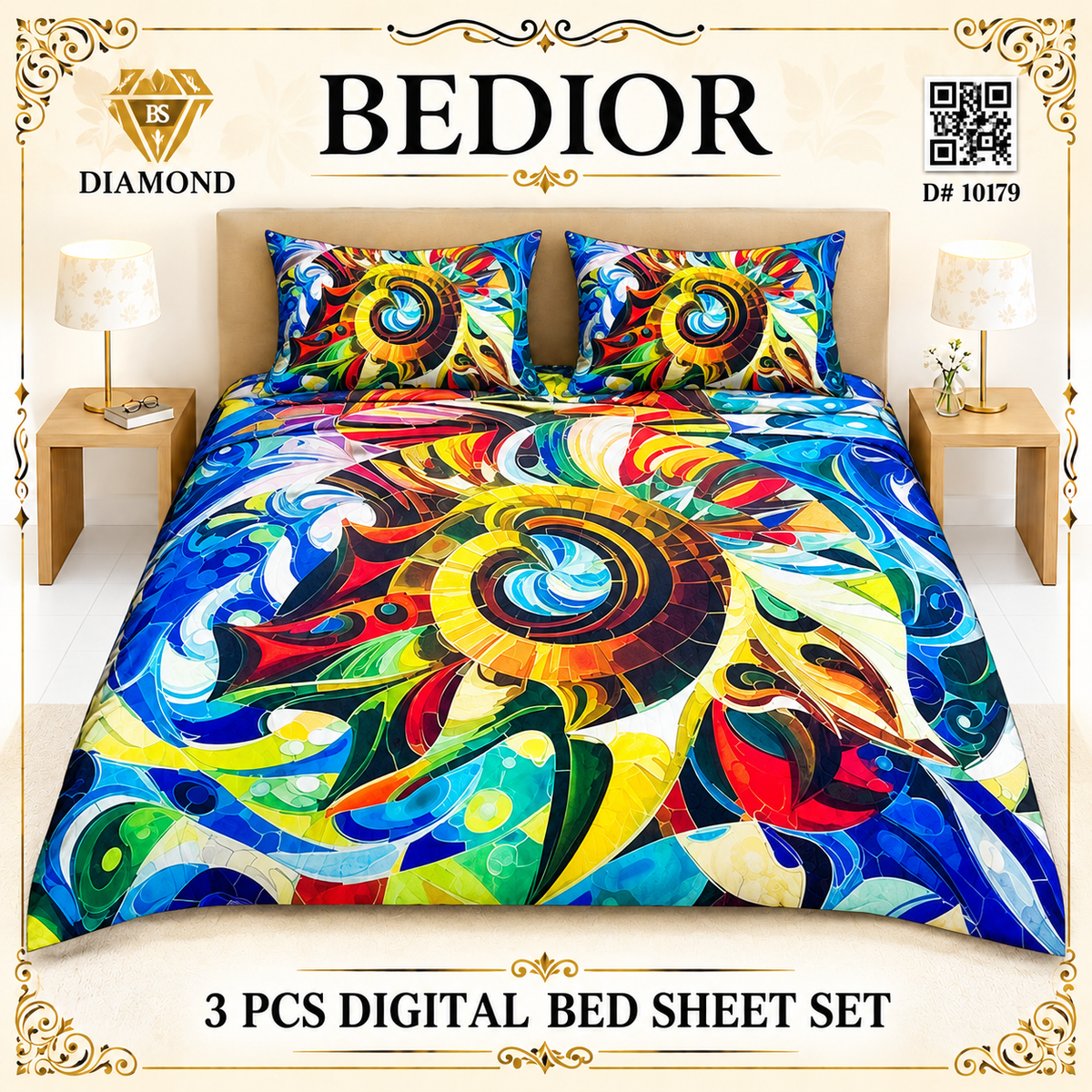 3 PC BEDDING COLLECTION 10179