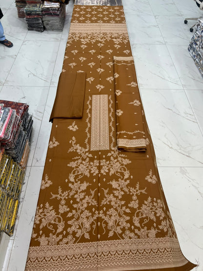 GUL-E-JAAN MARINA WOOL PRINTED 3PC