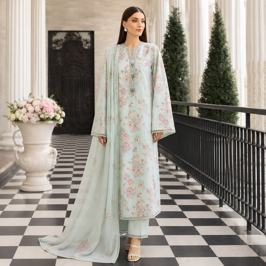Bareeze Exclusive Lawn Collection 2026 – Premium EMB 3PC