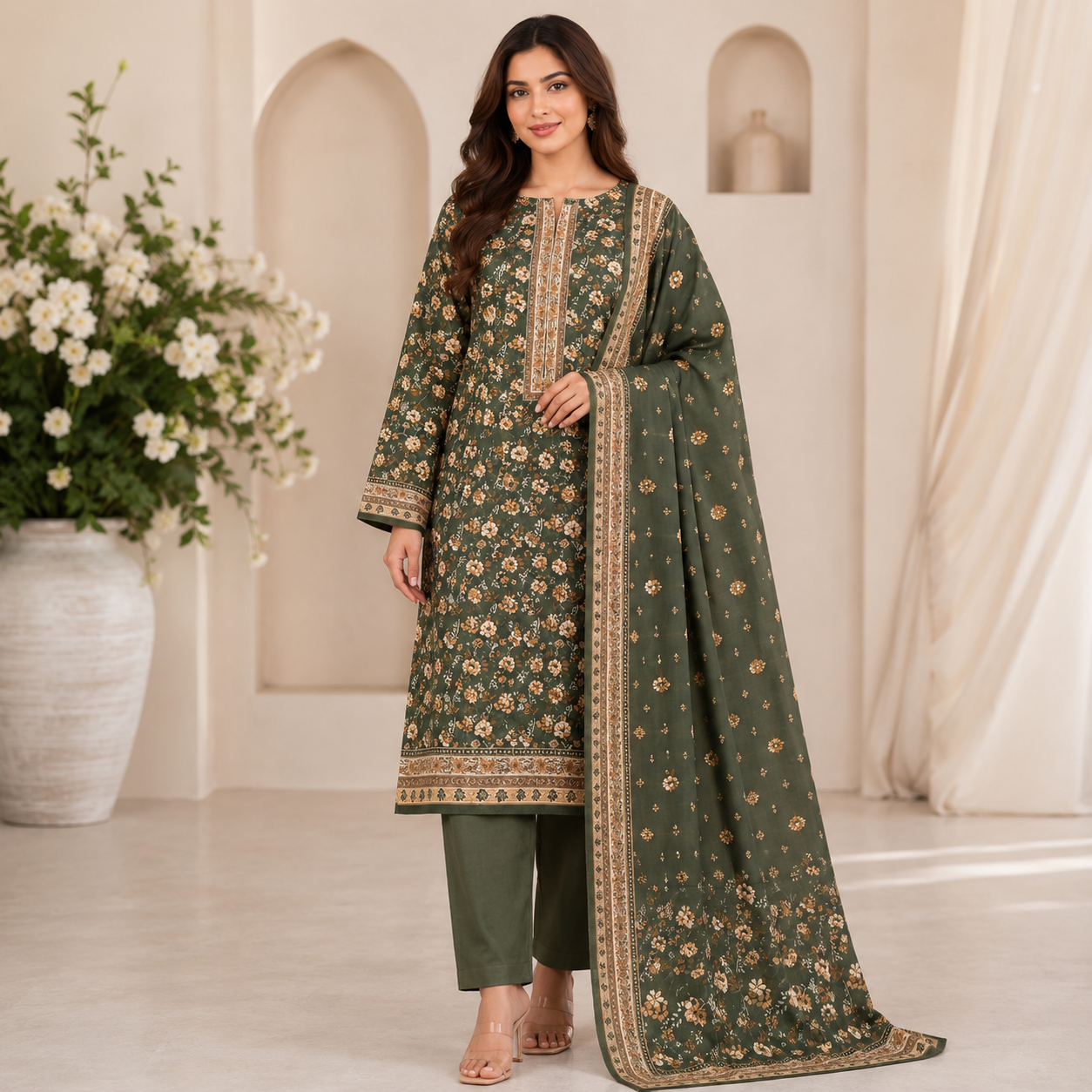 Minakari Lawn 3PC – Adorable Summer Collection