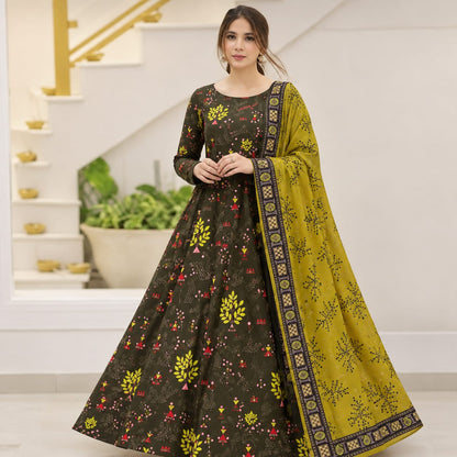 Bareeze Printed Linen 3PC