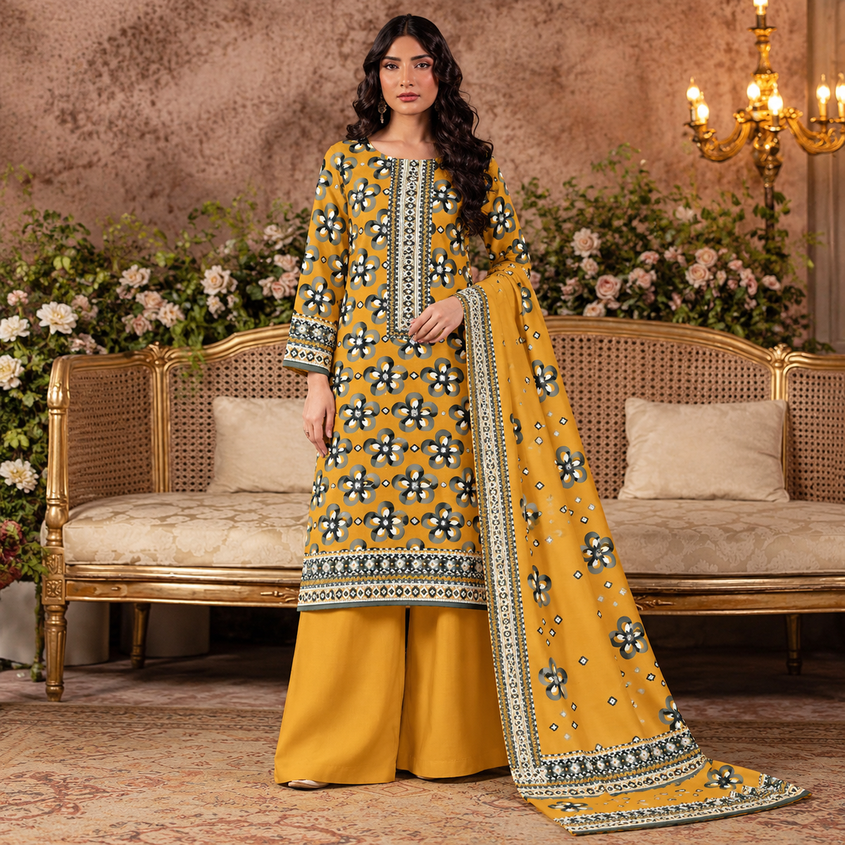 Premium Khaddar 3pc