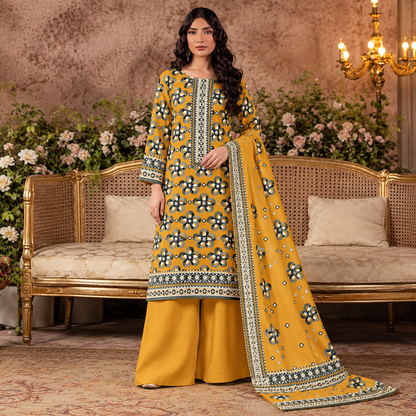 Premium Khaddar 3pc