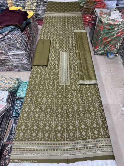 GUL-E-JAAN MARINA WOOL PRINTED 3PC