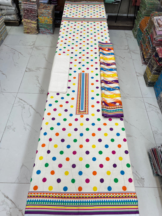 Dastaan 3Pc printed lawn