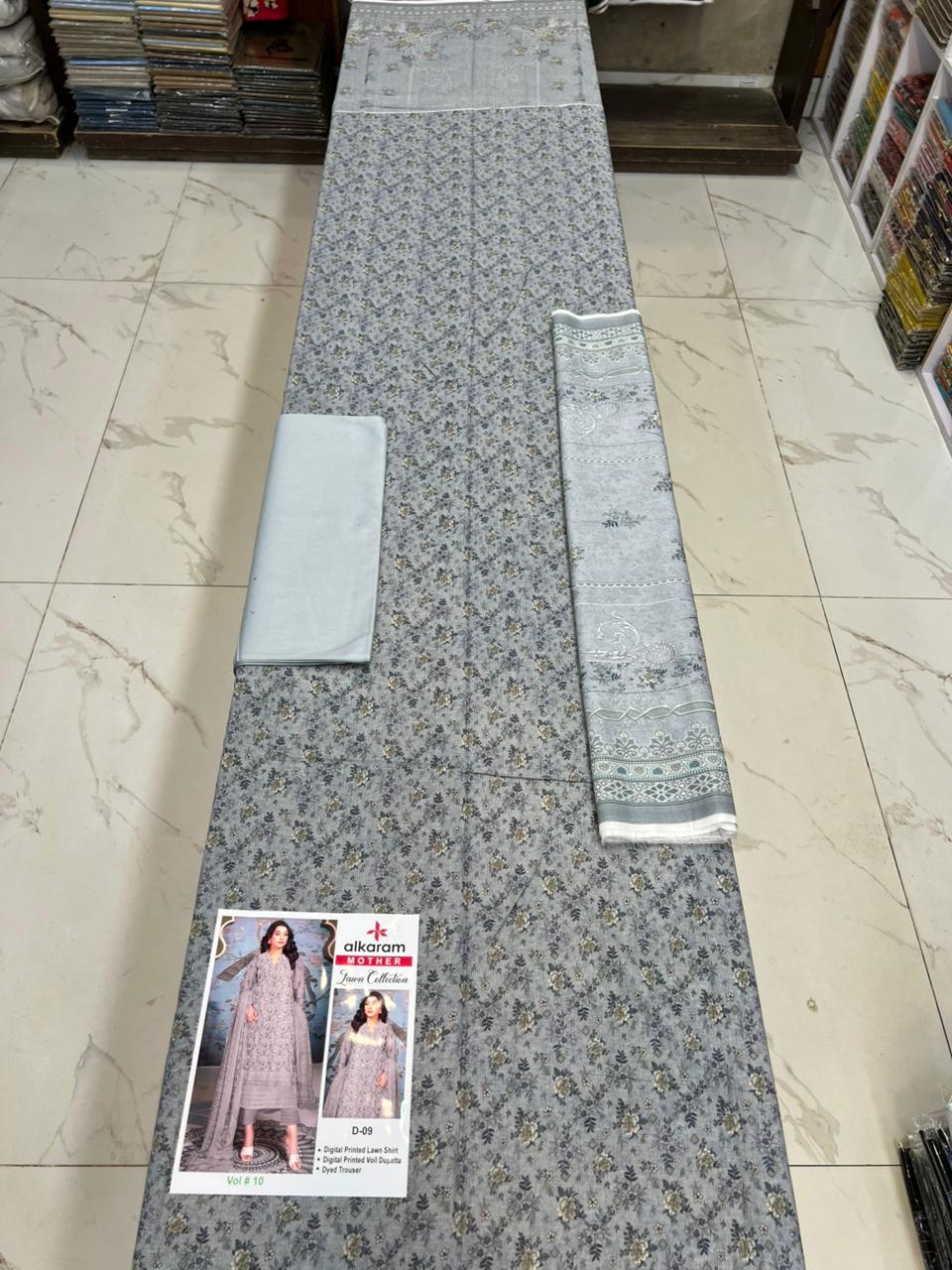 Alkaram Mother Collection 3PC