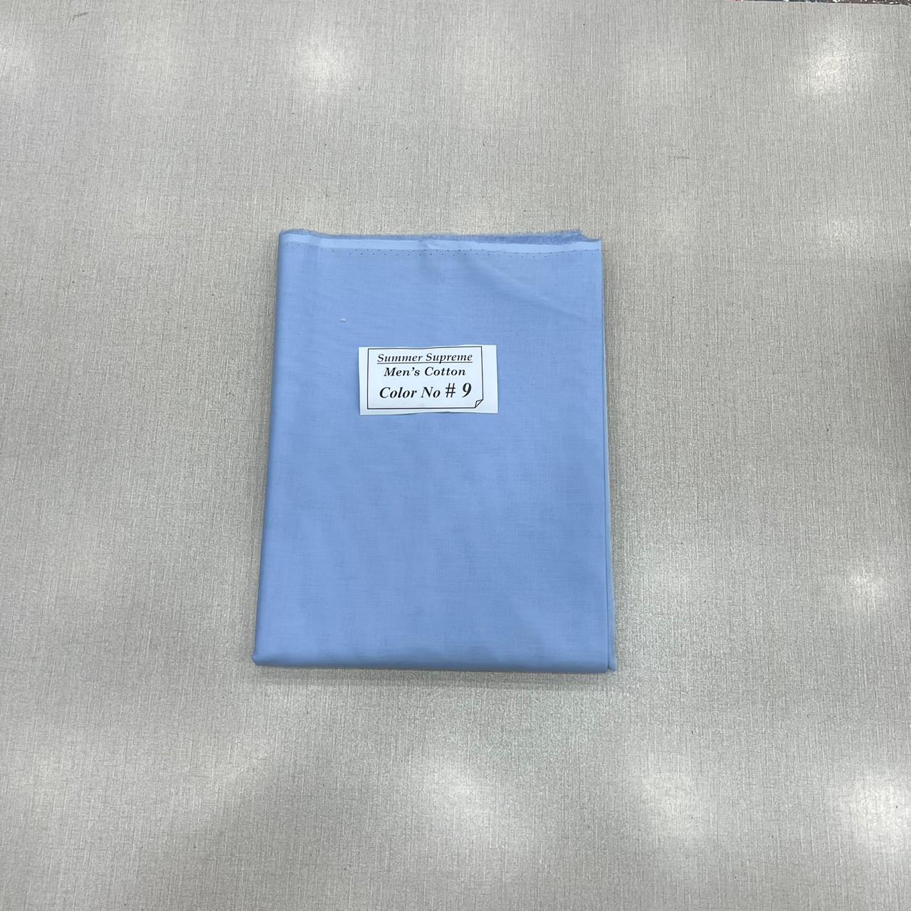 Summer Supreme Soft Cotton – Gents Plain