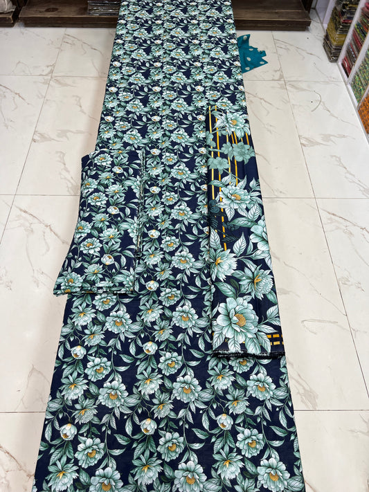 Khas Lawn 3PC Bana Dora – Soft Summer Wear Collection