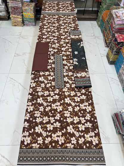 Dastaan 3Pc printed lawn