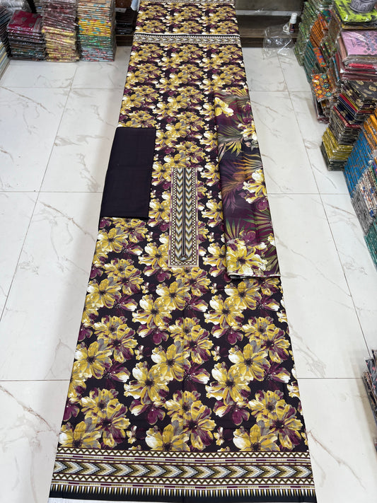 Basra Printed Lawn 3PC | Exclusive Summer collection