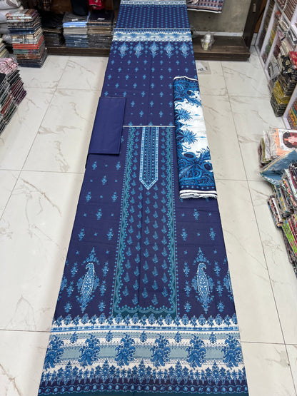 Zarqoon Lawn 3PC – Soft Edition