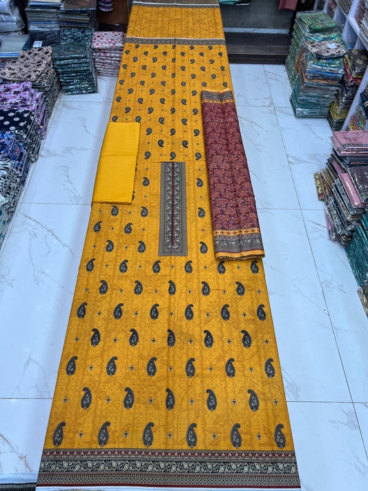 Bana Dora Lawn 3PC | Tarkashi Dupatta