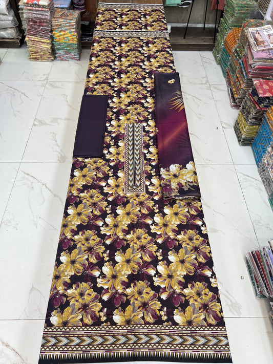 Dastaan 3Pc printed lawn