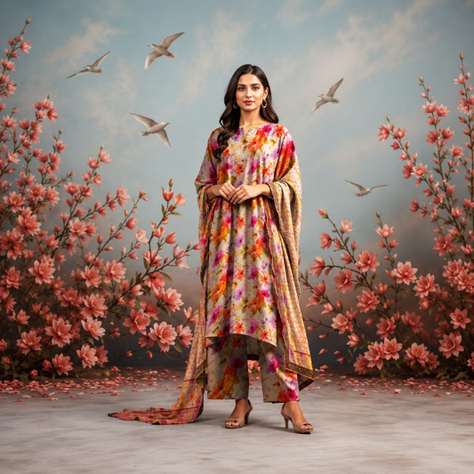 Baroque Lawn 3PC