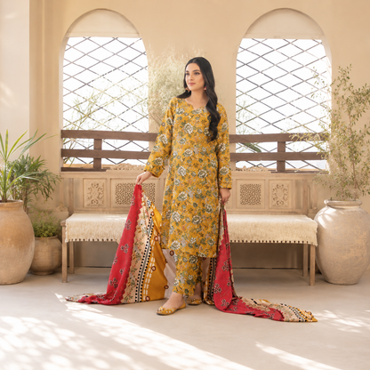 Baroque Lawn 3PC