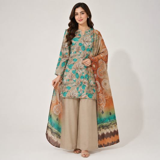 Summer Original Printed Lawn 3-PC