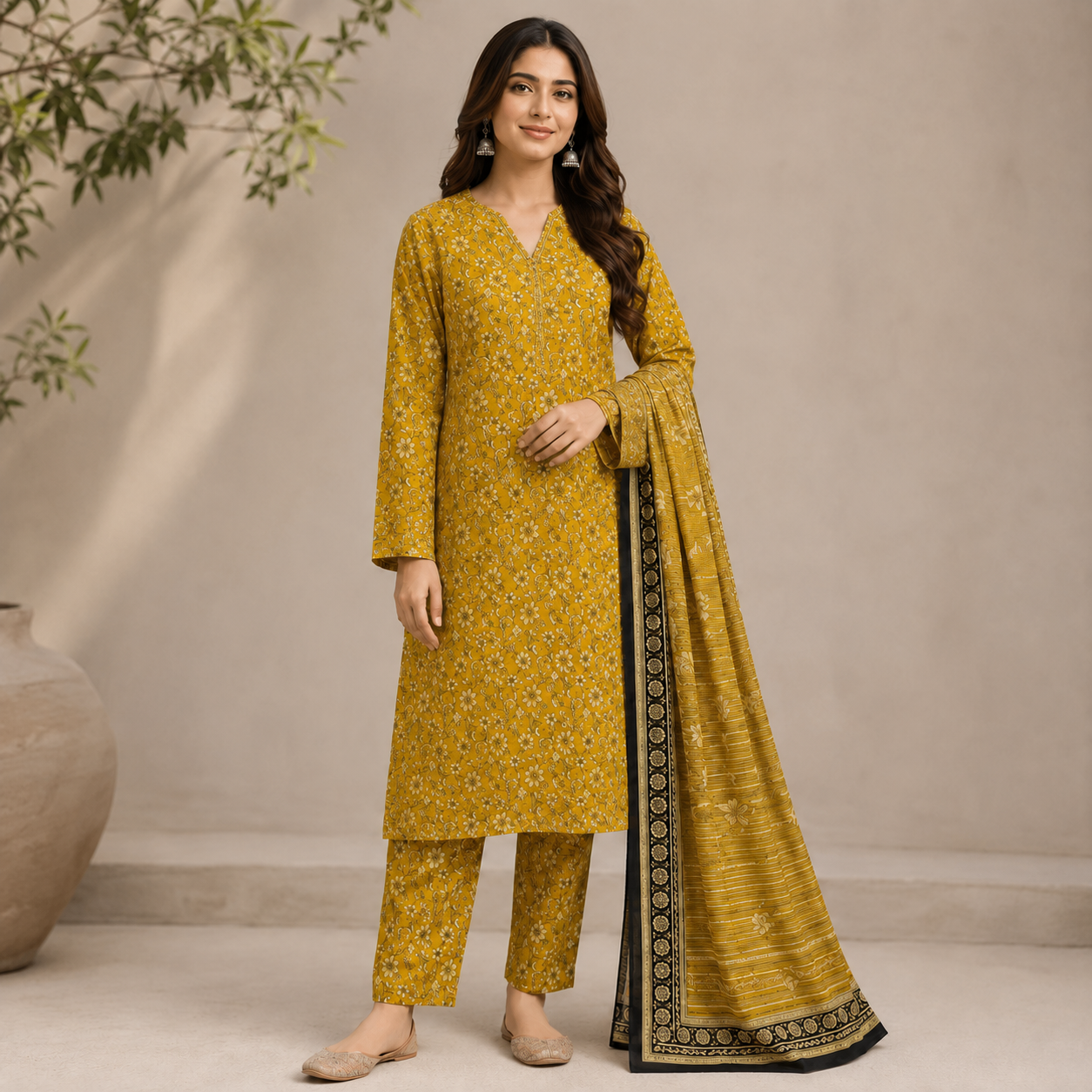Summer Original Printed Lawn 3-PC