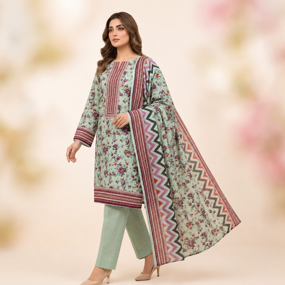 Noor Premium Lawn 3PC