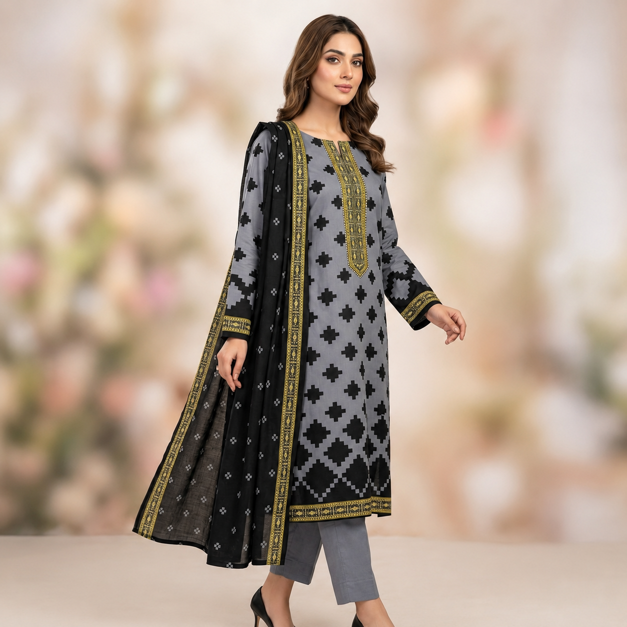Noor Premium Lawn 3PC