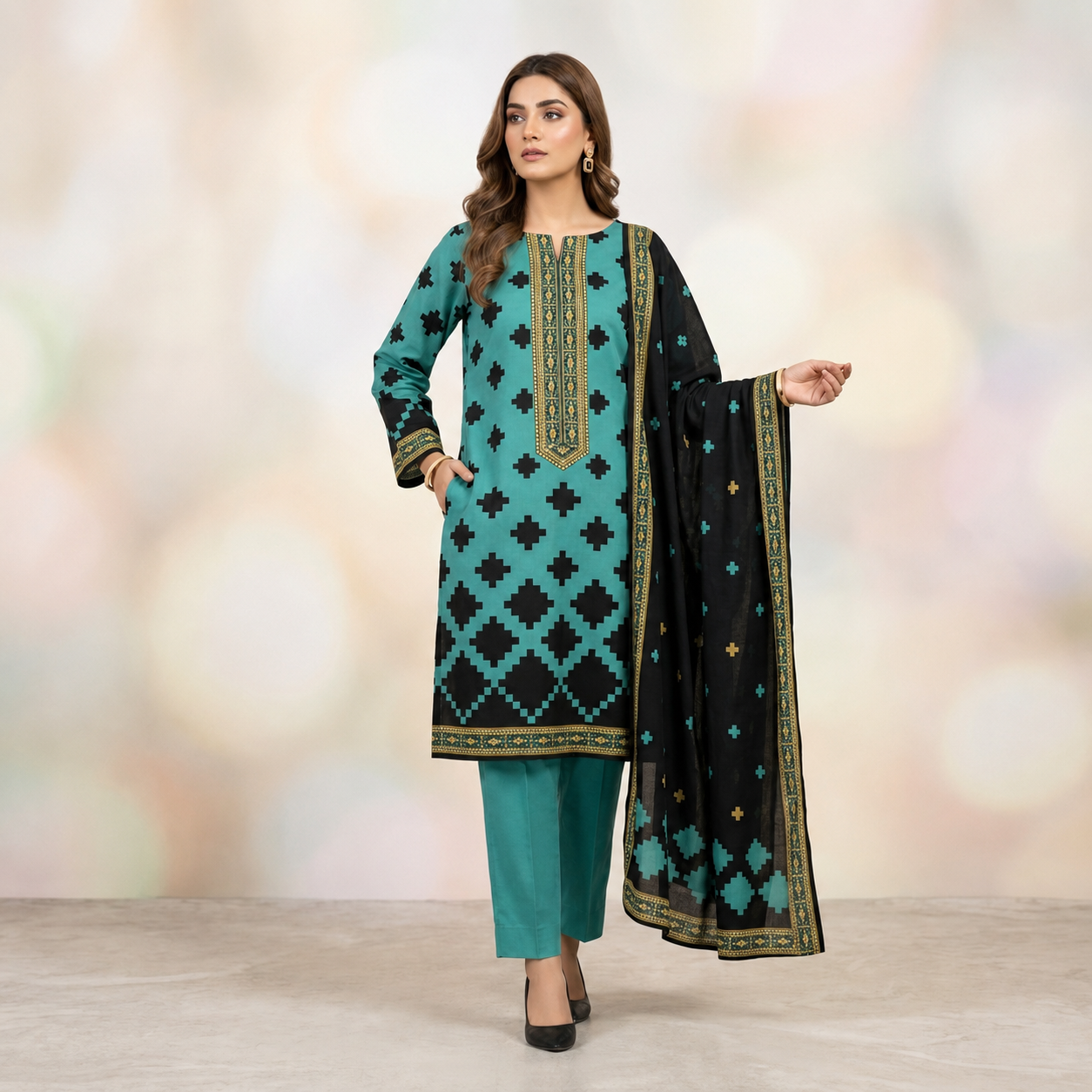 Noor Premium Lawn 3PC