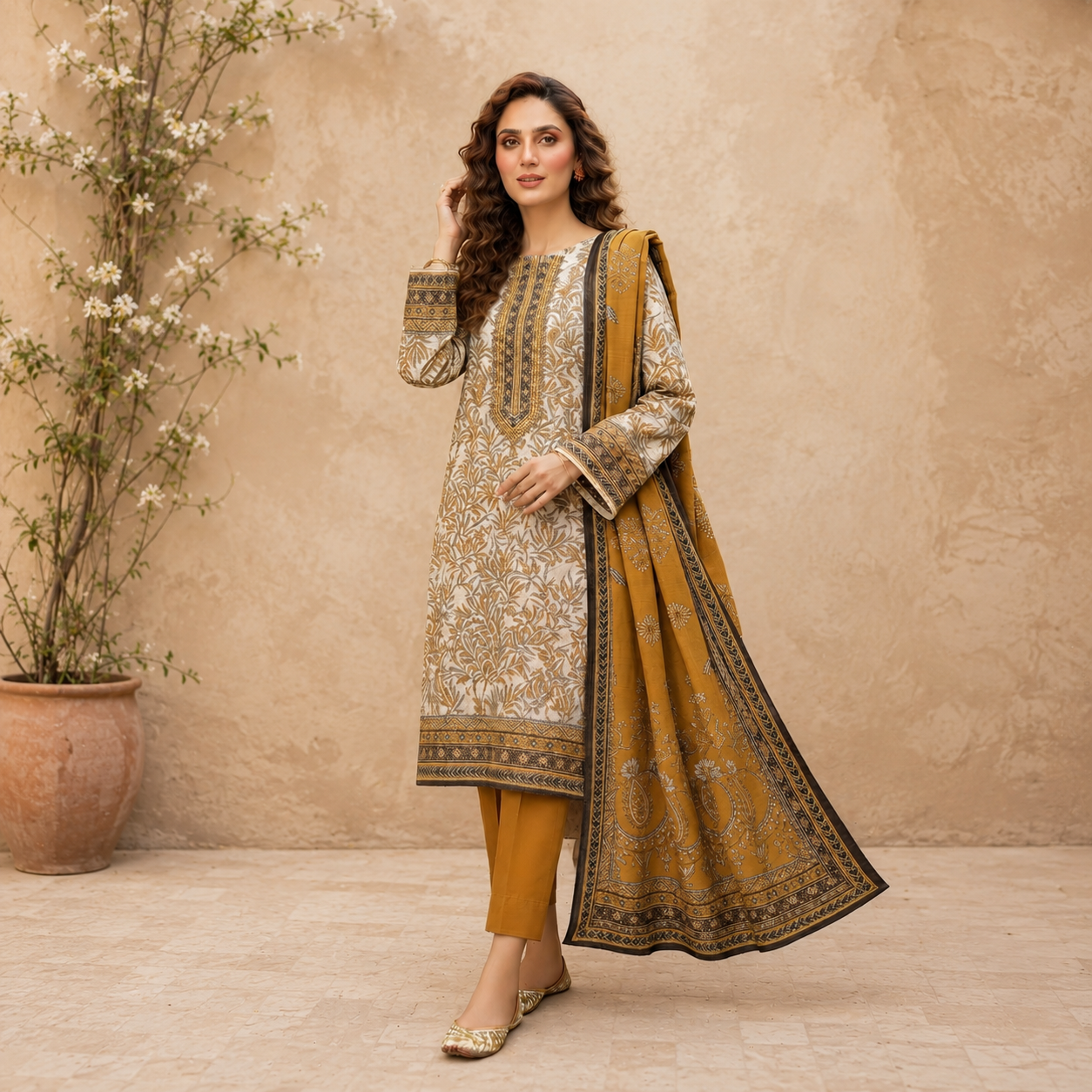Noor Premium Lawn 3PC