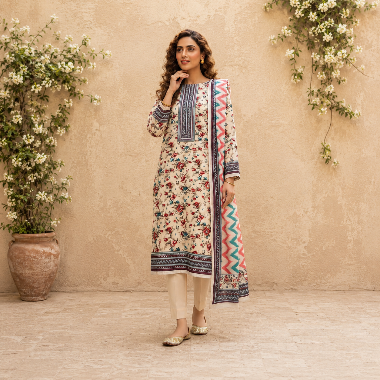 Noor Premium Lawn 3PC