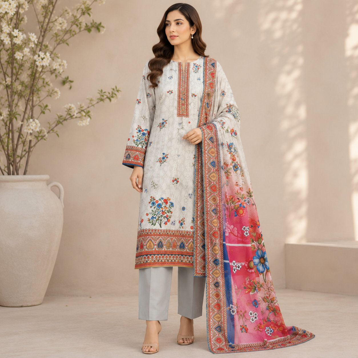 Noor Premium Lawn 3PC