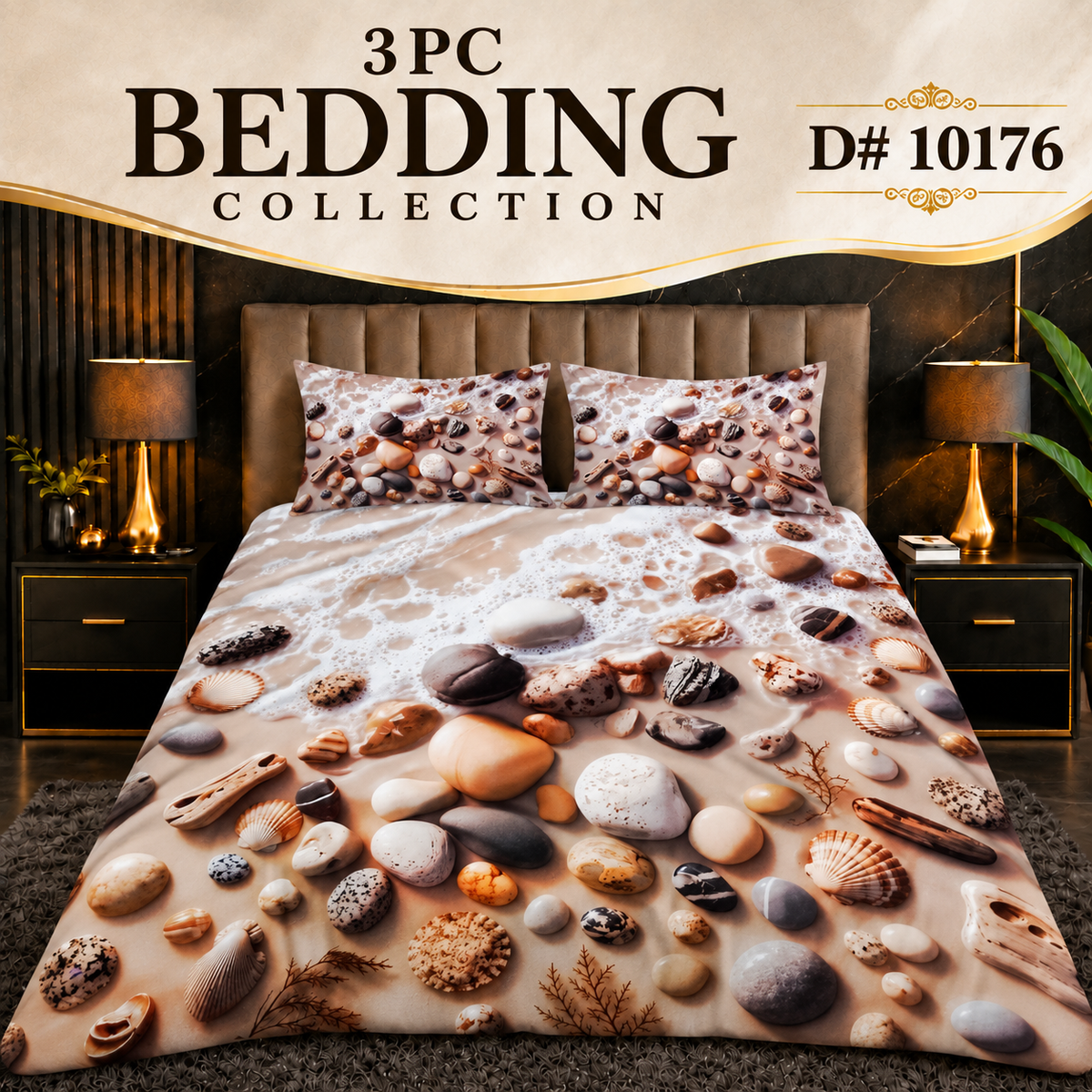 3 PC BEDDING COLLECTION