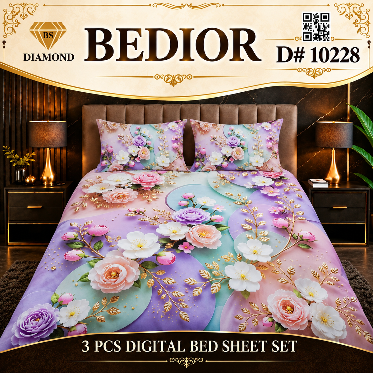 3 PC BEDDING COLLECTION