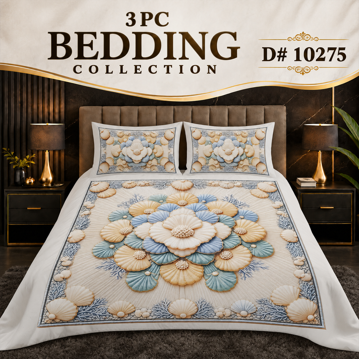3 PC BEDDING COLLECTION