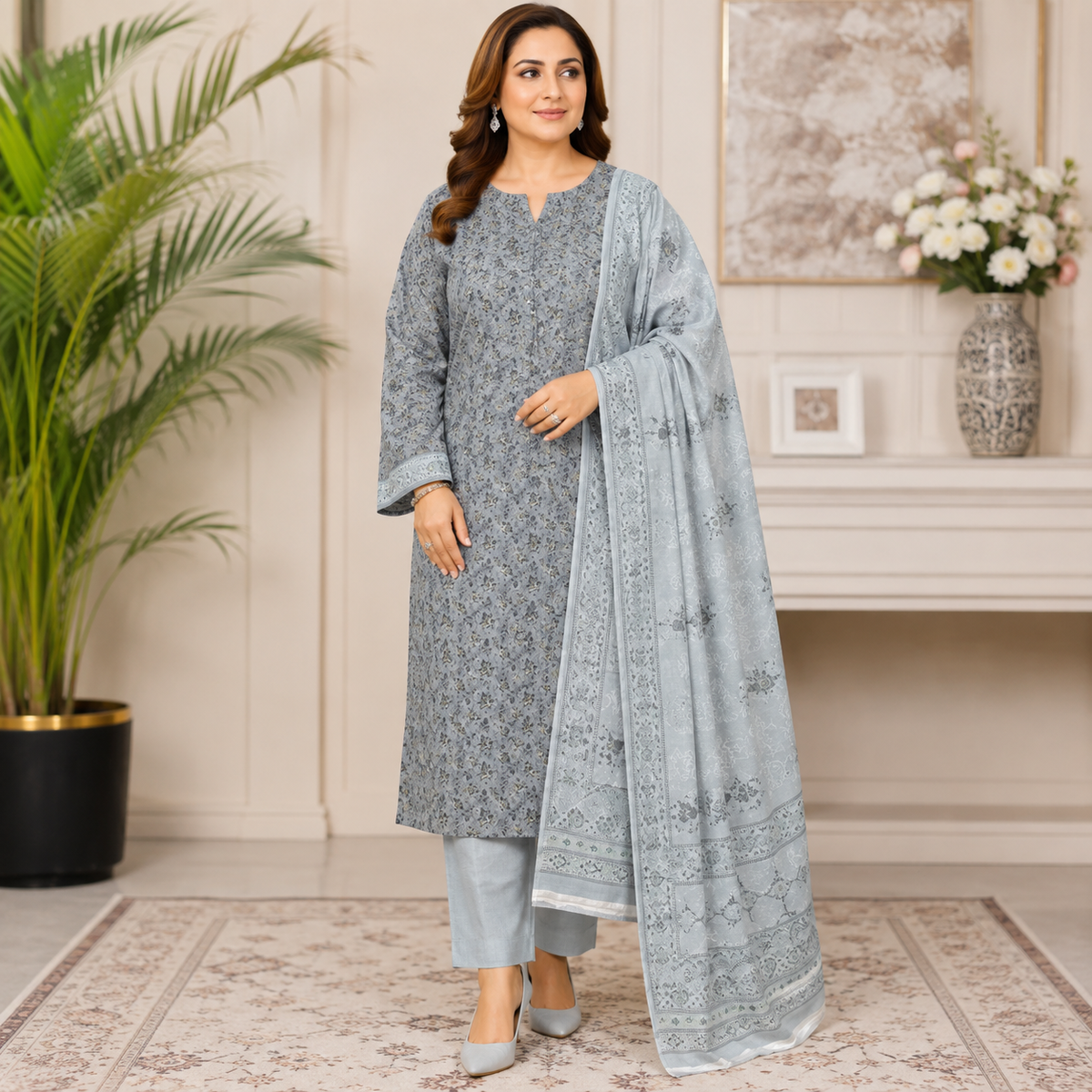 Alkaram Mother Collection 3PC
