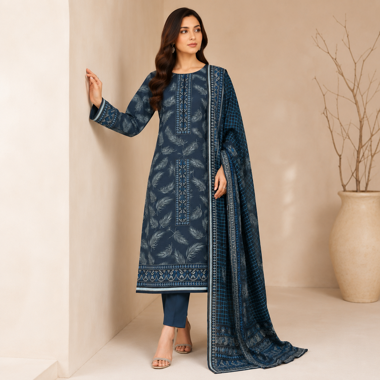 CHAMK DHAMAK LAWN