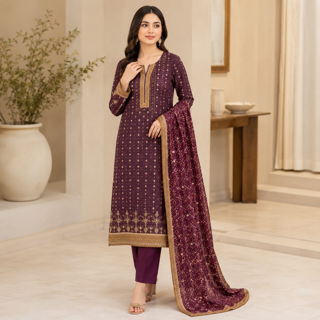 CHAMK DHAMAK LAWN