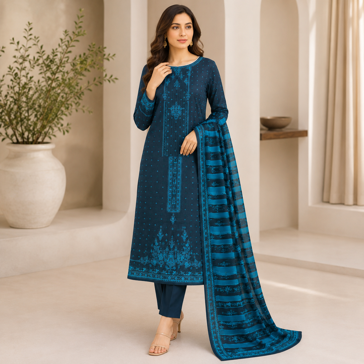 CHAMK DHAMAK LAWN
