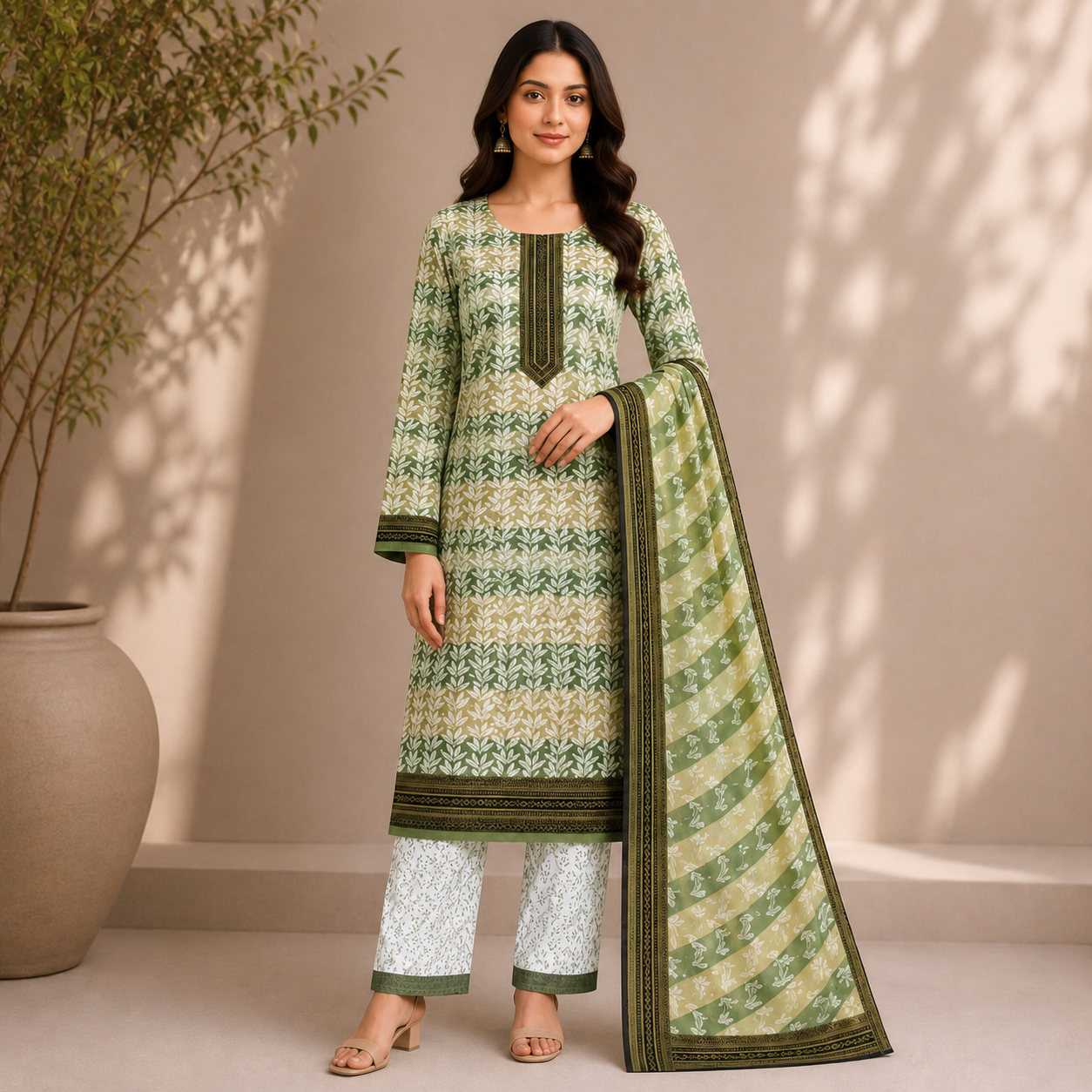 Summer Original Printed Lawn 3-PC